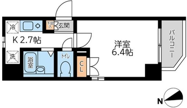 ラクラス杉並方南町の物件間取画像
